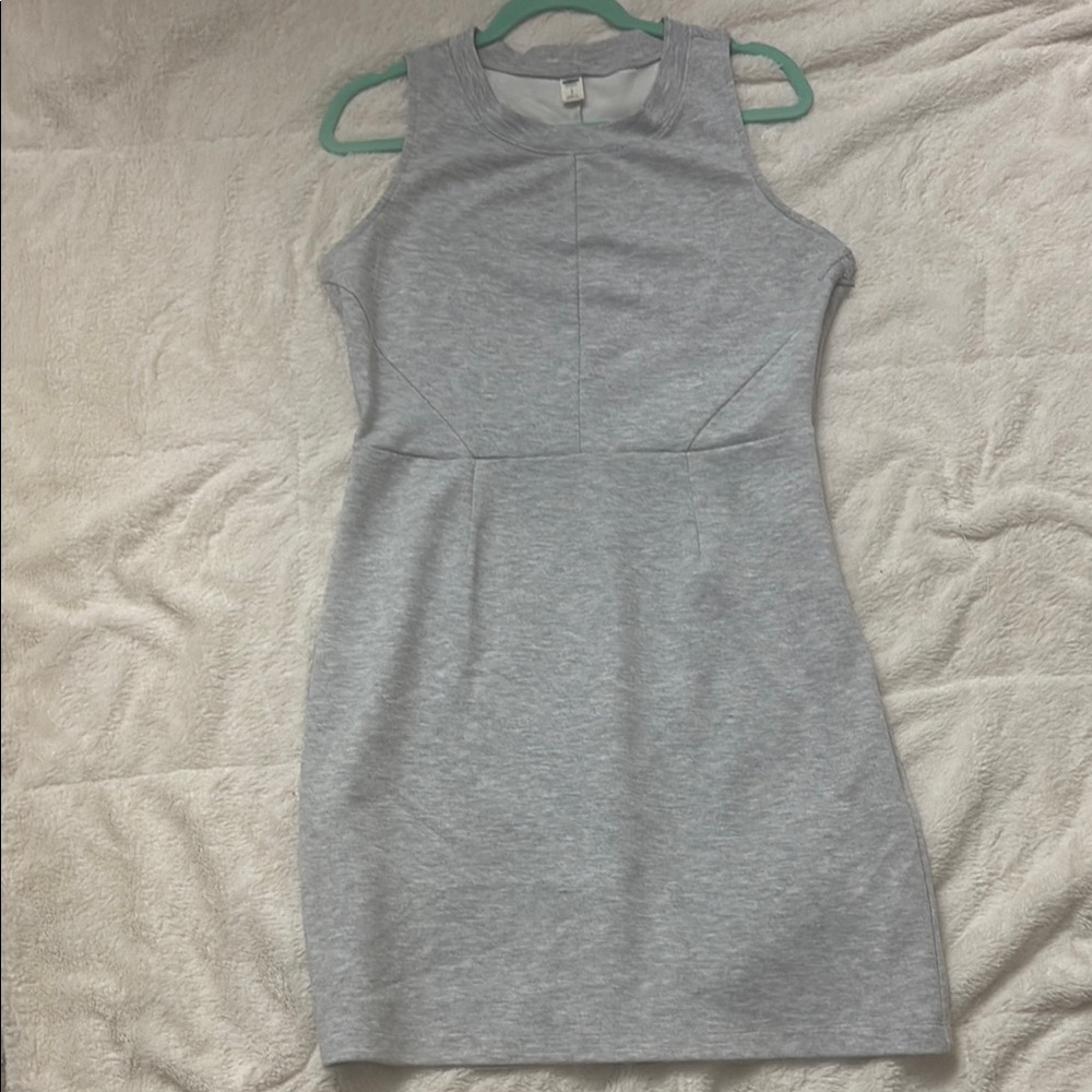 Old Navy Light Gray Mini Dress